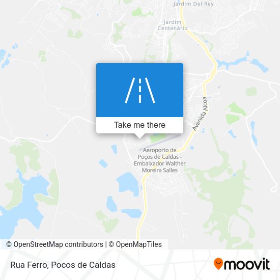 Rua Ferro map