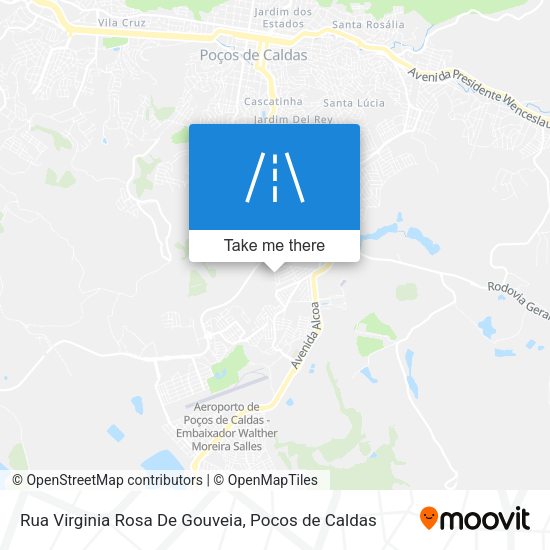 Rua Virginia Rosa De Gouveia map
