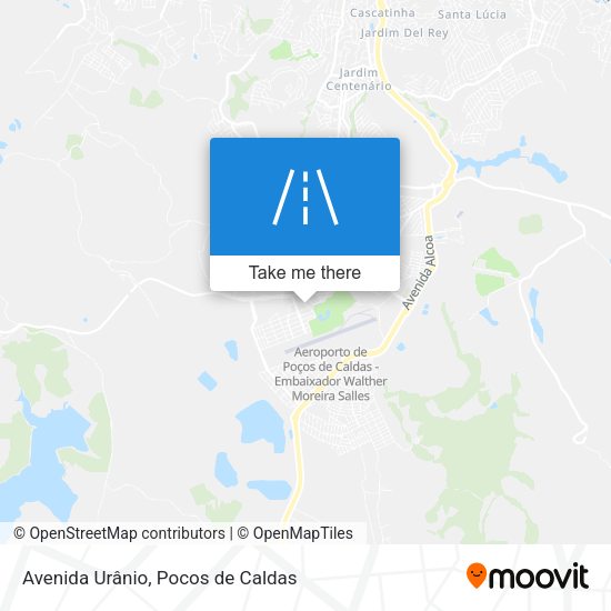 Avenida Urânio map