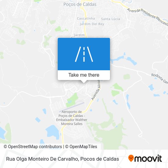 Rua Olga Monteiro De Carvalho map
