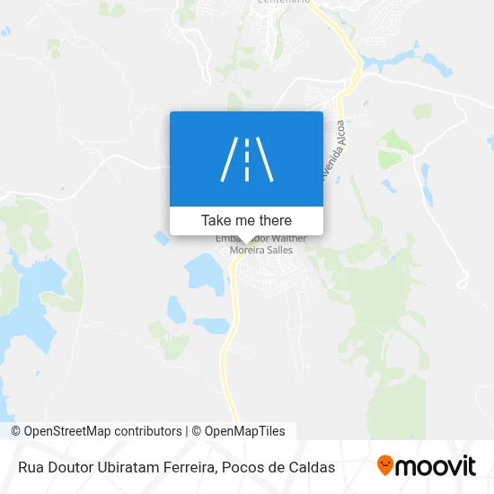 Rua Doutor Ubiratam Ferreira map