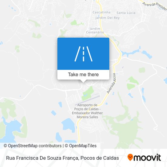 Rua Francisca De Souza França map
