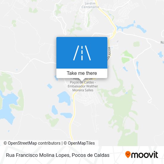 Rua Francisco Molina Lopes map