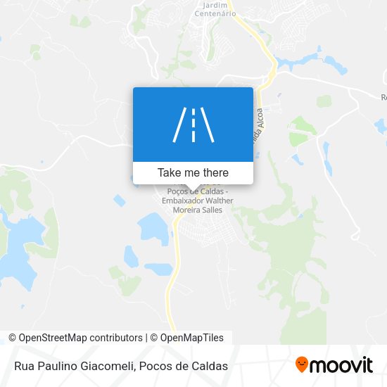 Rua Paulino Giacomeli map
