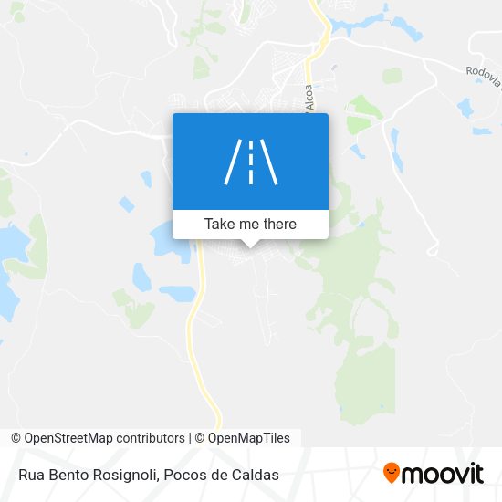 Rua Bento Rosignoli map