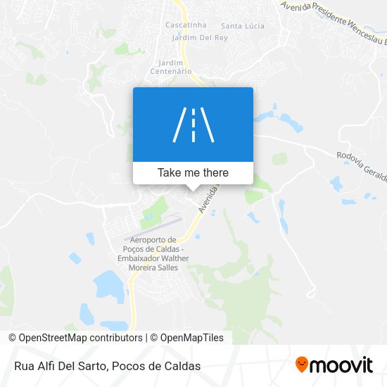Rua Alfi Del Sarto map
