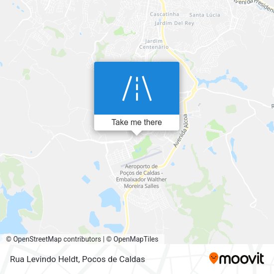 Rua Levindo Heldt map