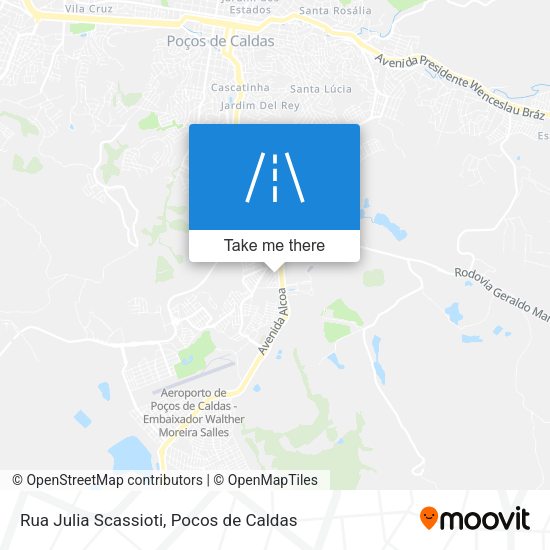 Rua Julia Scassioti map