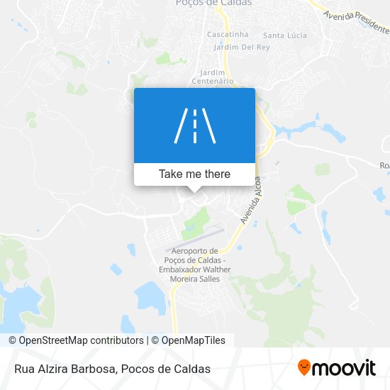 Rua Alzira Barbosa map