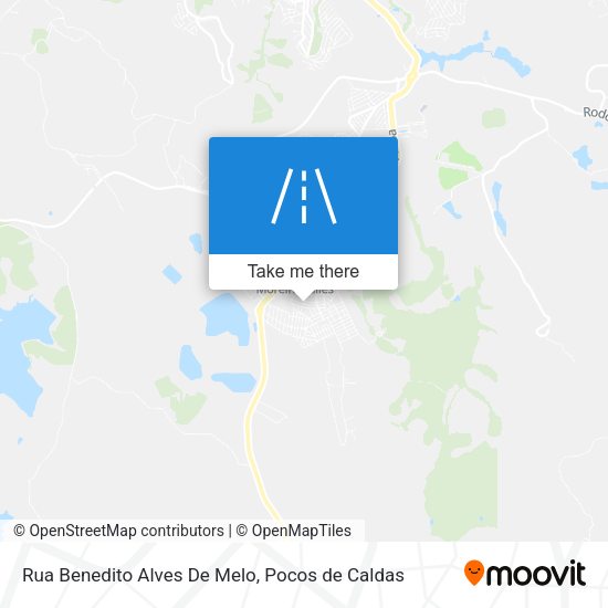 Rua Benedito Alves De Melo map