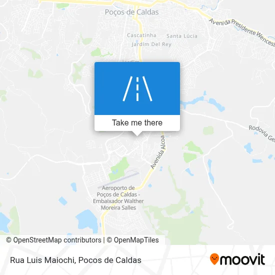 Rua Luis Maiochi map