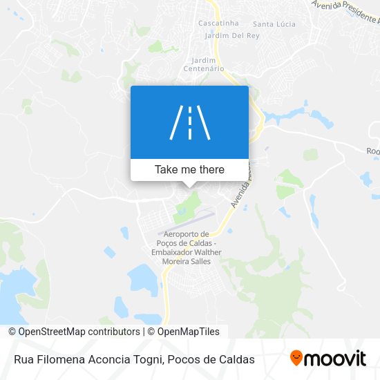 Rua Filomena Aconcia Togni map