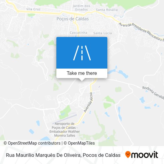Rua Maurilio Marquês De Oliveira map