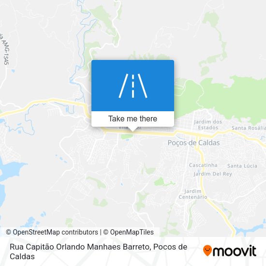 Rua Capitão Orlando Manhaes Barreto map