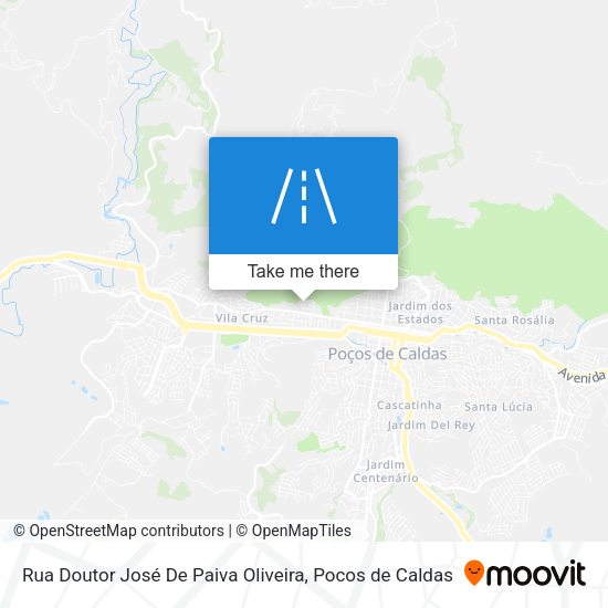 Rua Doutor José De Paiva Oliveira map