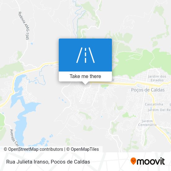 Rua Julieta Iranso map