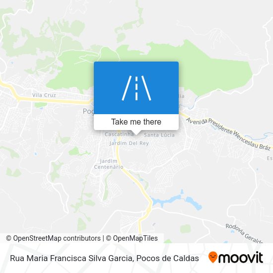 Rua Maria Francisca Silva Garcia map