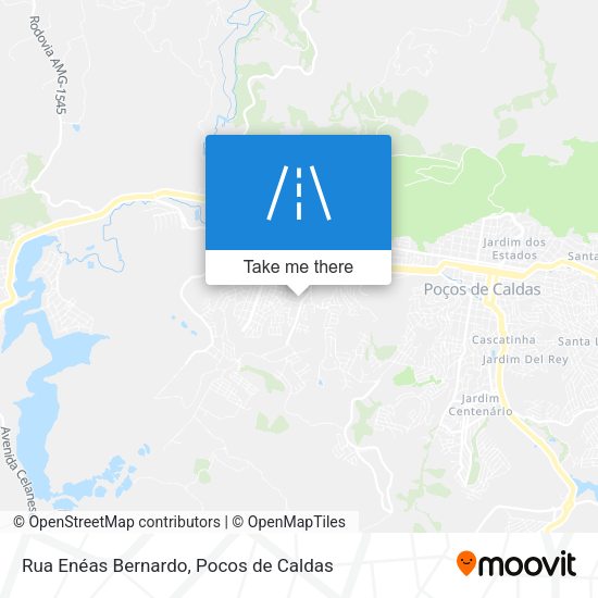 Rua Enéas Bernardo map