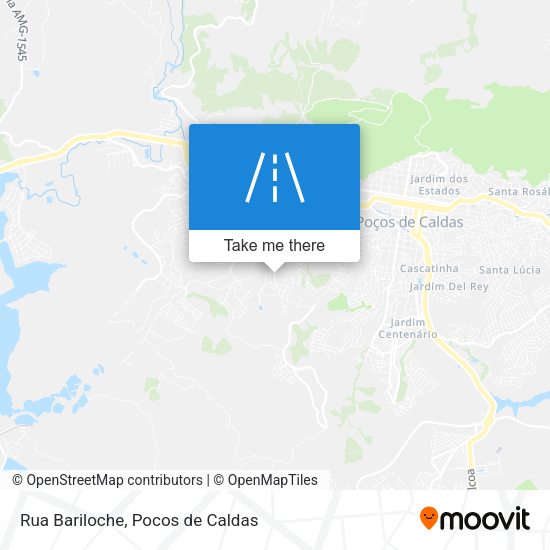 Rua Bariloche map
