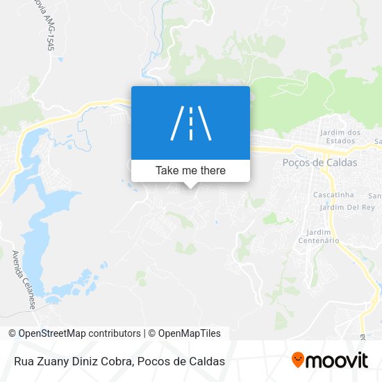 Rua Zuany Diniz Cobra map