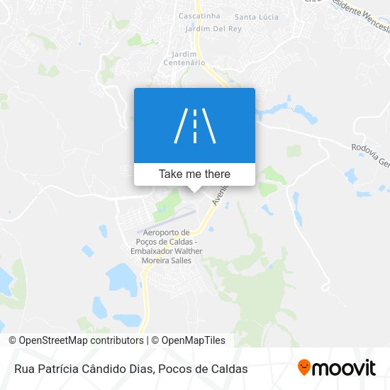 Rua Patrícia Cândido Dias map