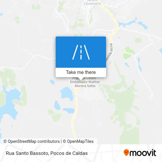 Rua Santo Bassoto map