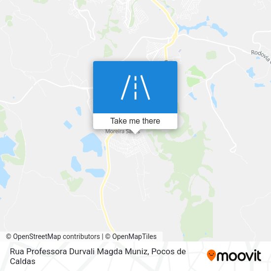 Rua Professora Durvali Magda Muniz map