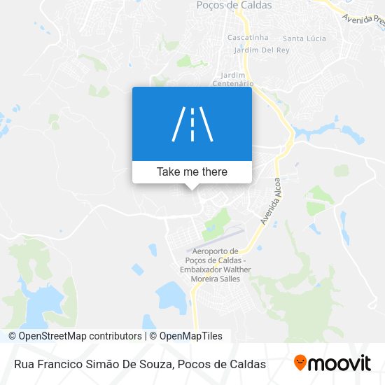 Rua Francico Simão De Souza map