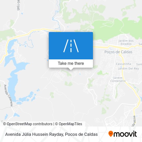 Avenida Júlia Hussein Rayday map
