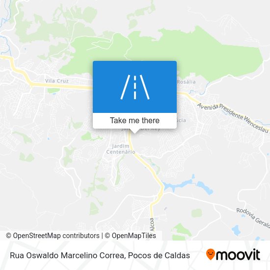 Rua Oswaldo Marcelino Correa map