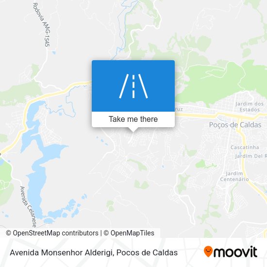 Avenida Monsenhor Alderigi map