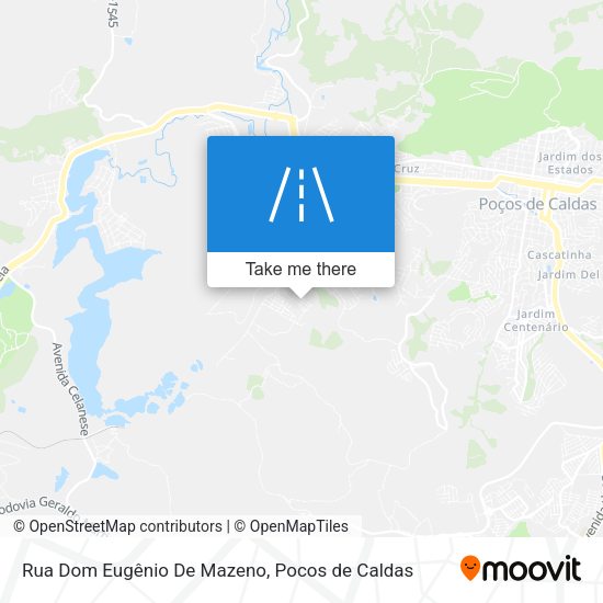 Rua Dom Eugênio De Mazeno map