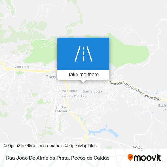 Rua João De Almeida Prata map