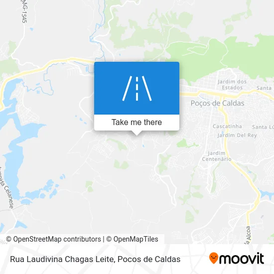 Rua Laudivina Chagas Leite map