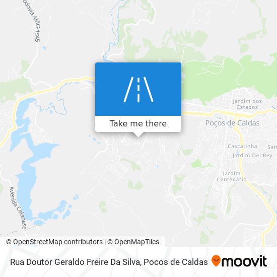 Mapa Rua Doutor Geraldo Freire Da Silva