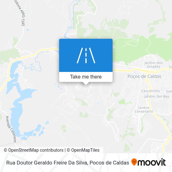 Rua Doutor Geraldo Freire Da Silva map