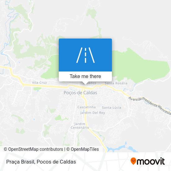 Praça Brasil map