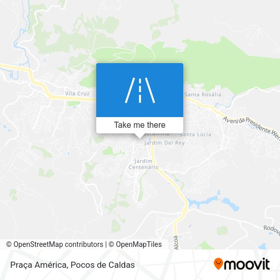 Praça América map
