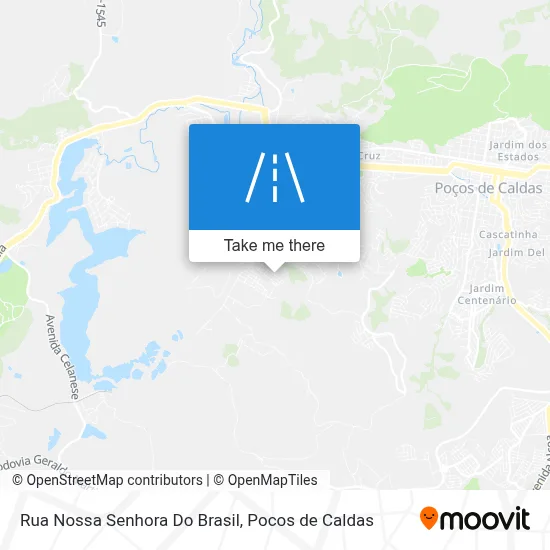 Rua Nossa Senhora Do Brasil map