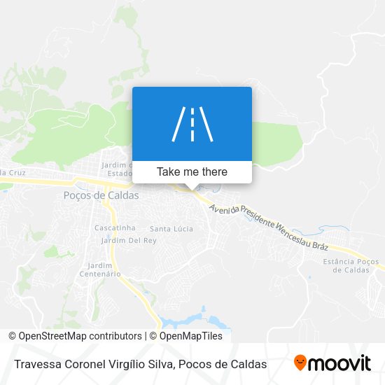 Travessa Coronel Virgílio Silva map