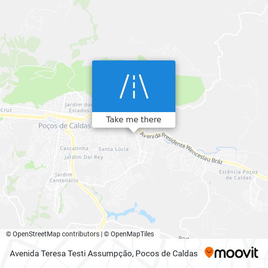 Avenida Teresa Testi Assumpção map