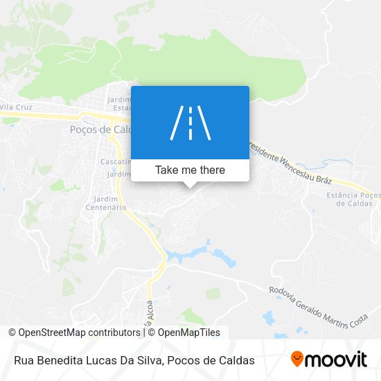 Rua Benedita Lucas Da Silva map