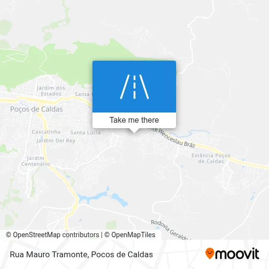 Rua Mauro Tramonte map