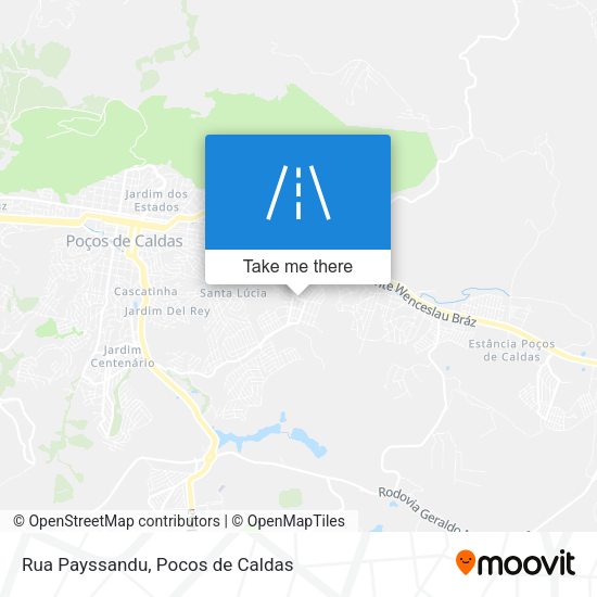 Rua Payssandu map