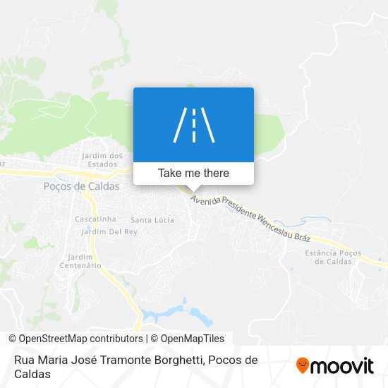 Rua Maria José Tramonte Borghetti map