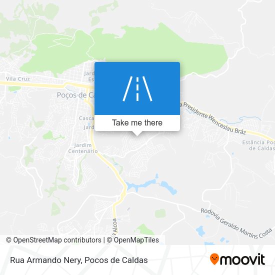 Rua Armando Nery map