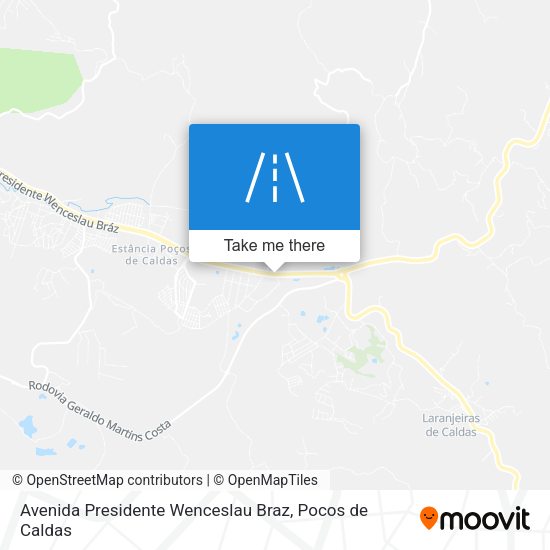 Avenida Presidente Wenceslau Braz map