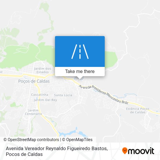 Avenida Vereador Reynaldo Figueiredo Bastos map