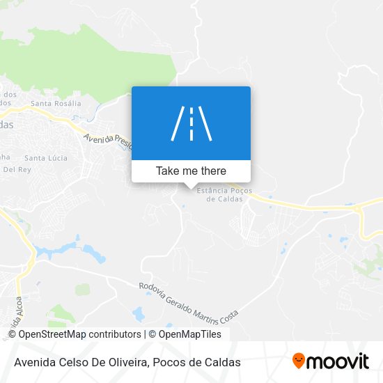 Avenida Celso De Oliveira map