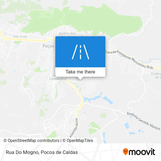 Rua Do Mogno map